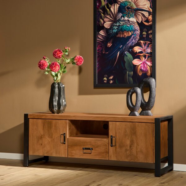 Tv meubel Boaz | 150 cm | met deuren en lade