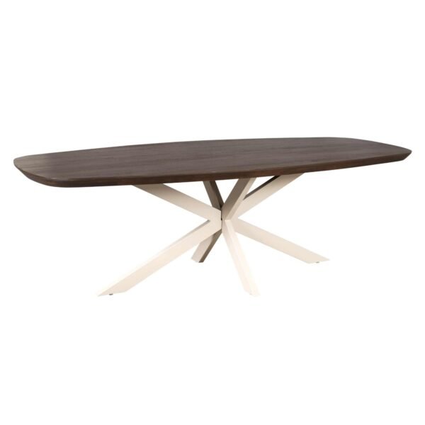 Eettafel Madison Brown | 280 cm | Deens Ovaal | Poot Sand