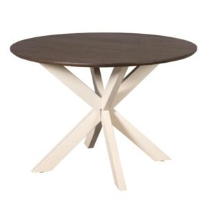 Eettafel Madison Brown | 110 cm | Poot Sand