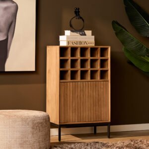 Wijnkast Madison Natural | 55 cm