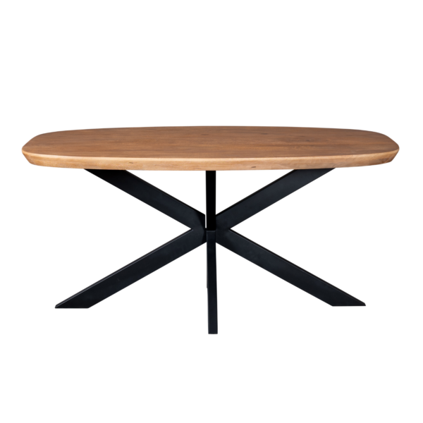 Eettafel Madison Natural | 160 cm | Deens ovaal