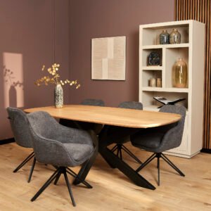 Eetkamerstoel Jens | Antraciet