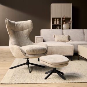 Fauteuil Olivia | Taupe