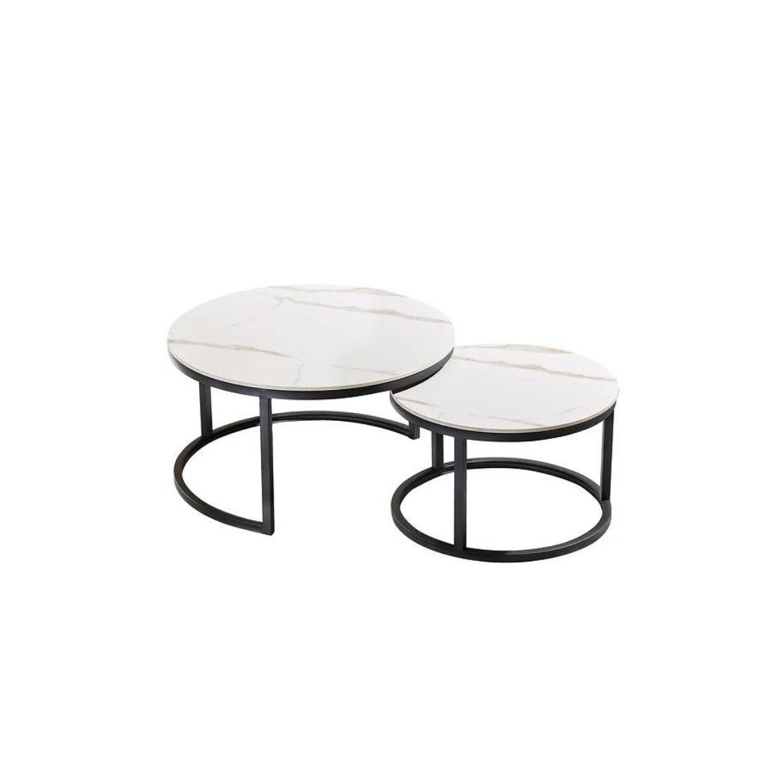 DOBLO CT BLACK 90/70 ø WHITE SINTER STONE