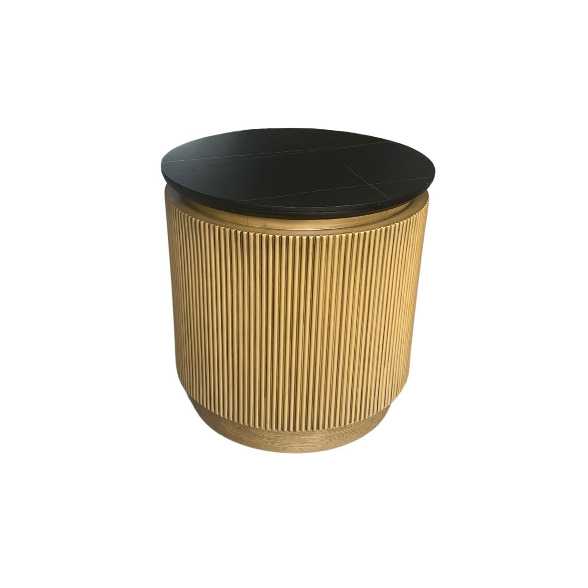 LOQUM ET 55X55 Ø BLACK CERAMIC TOP