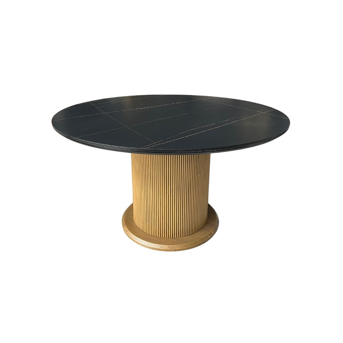 LOQUM DT 130 Ø BLACK/GOLD CERAMIC TOP