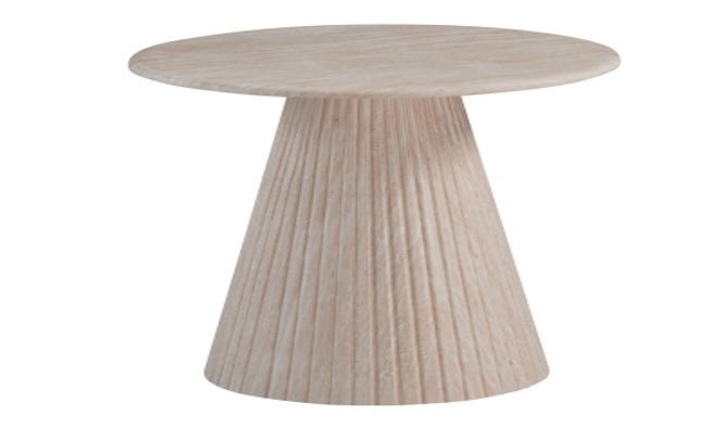 KIMBERLY CT 110 Ø FLINTSTONE FAUX MARBLE TOP