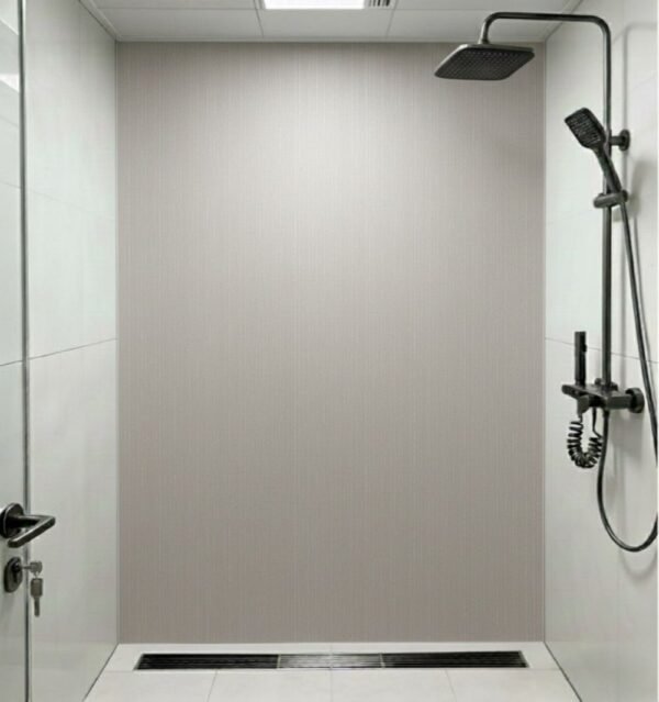 Linnen Japandi Wandpaneel - Natuurlijke Textuur - 280 x 122cm - licht beige