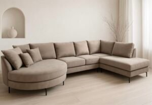 Laura bank                                                   Voorraad kleur :Tiffany 29 Totaal afmeting: 135 cm x 425 cm x 235 