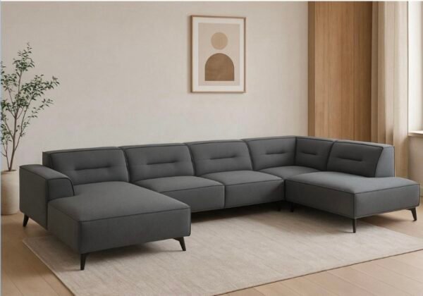 Malaga                                                                kleur: Lagacy 02                                      Afmeting: 170cm x 360cm x 220cm